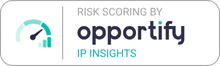 Risk Scoring by Opportify IP Insights badge